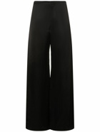 RALPH LAUREN COLLECTION Linen Blend Split Wide Pants