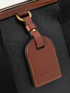 Mulberry - Heritage Day Clipper Small Leather-Trimmed Scotchgrain Weekend Bag