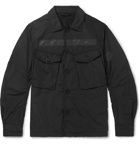 Ten C - Reflective-Trimmed Nylon Shirt Jacket - Black