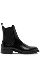 Alohas Lanz Leather Chelsea Boots Black