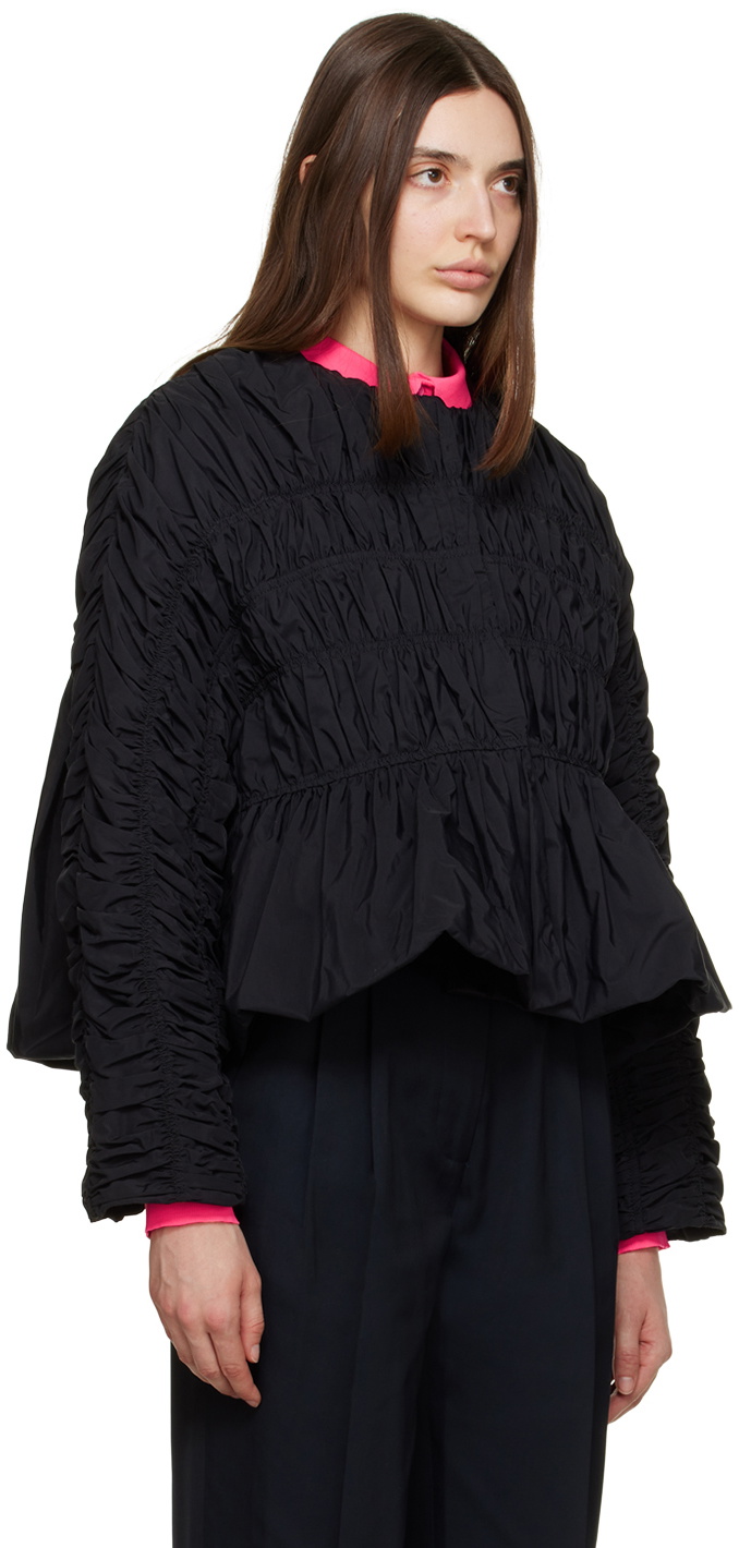 Molly Goddard Black Tora Jacket