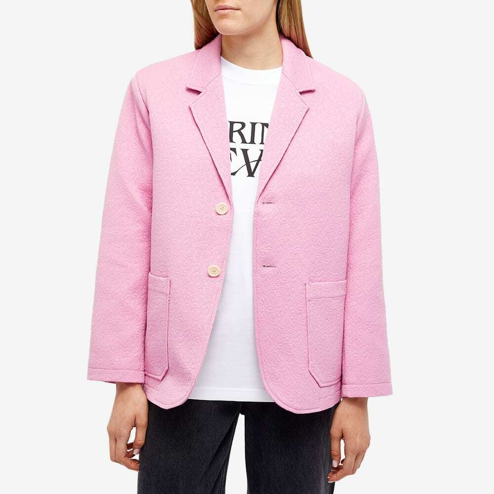 Soulland Women's Gabe Quilted Blazer in Pink Soulland