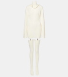 Aya Muse Cursa cashmere sweater dress and socks