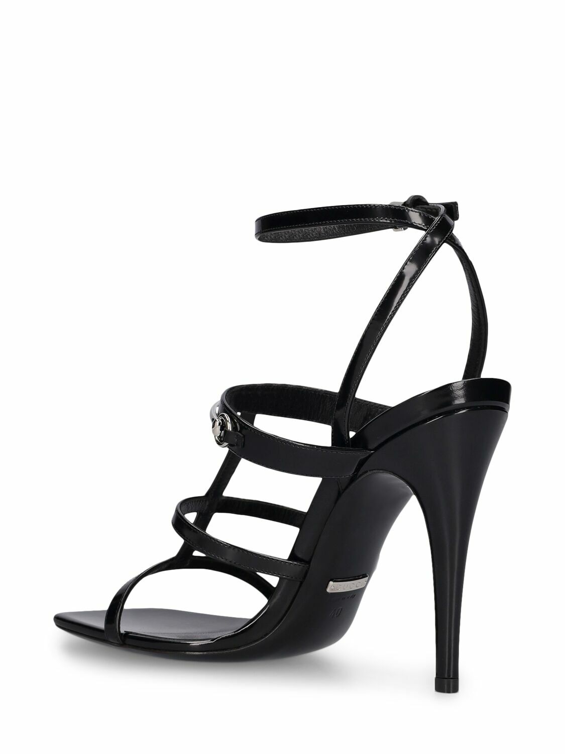 GUCCI - 105mm Divine Leather Sandals Gucci