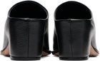 Lauren Manoogian Black Square Arch Mules