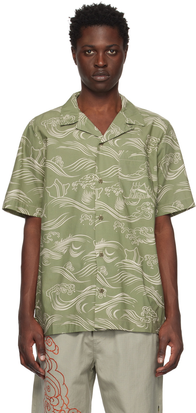 Maharishi Green Songkran Shirt