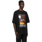 We11done Black Horror Movie T-Shirt