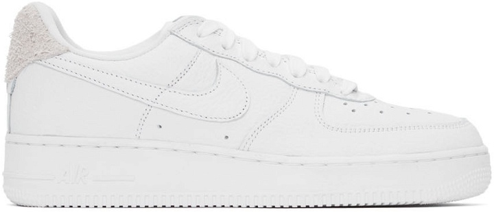Photo: Nike White Air Force 1 '07 Craft Sneakers