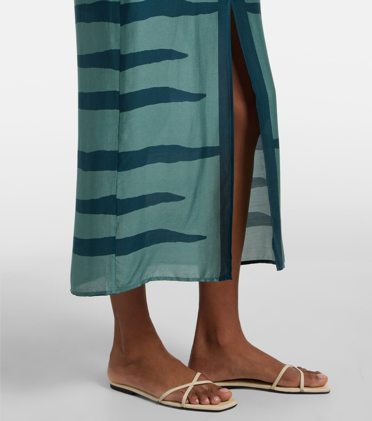 ViX Paula Hermanny Ina printed midi dress