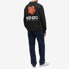 Kenzo Paris Men's Kenzo Boke Flower Classic Cardigan in Black