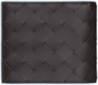 Bottega Veneta Black Intrecciato Bi-Fold Wallet