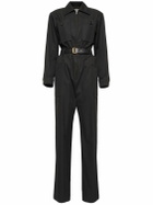 SAINT LAURENT Cotton Twill Jumpsuit