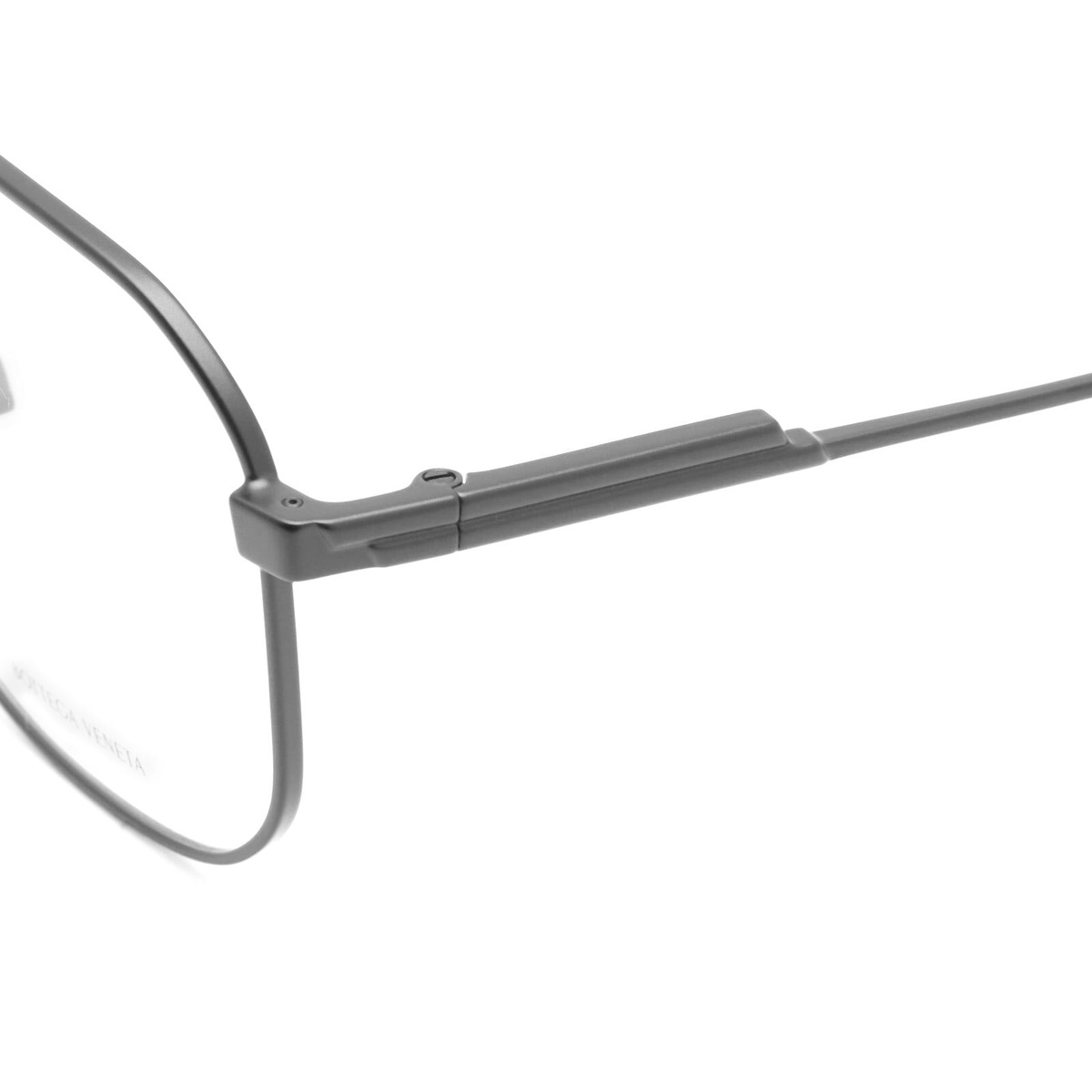 メガネ BOTTEGA VENETA Woman Optical frames Black BV1190O 007 BV1190O Bottega Veneta Rectangular Glasses 007 Shiny Black