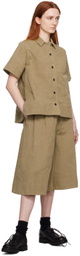 Mark Kenly Domino Tan Khaki Santana Shirt