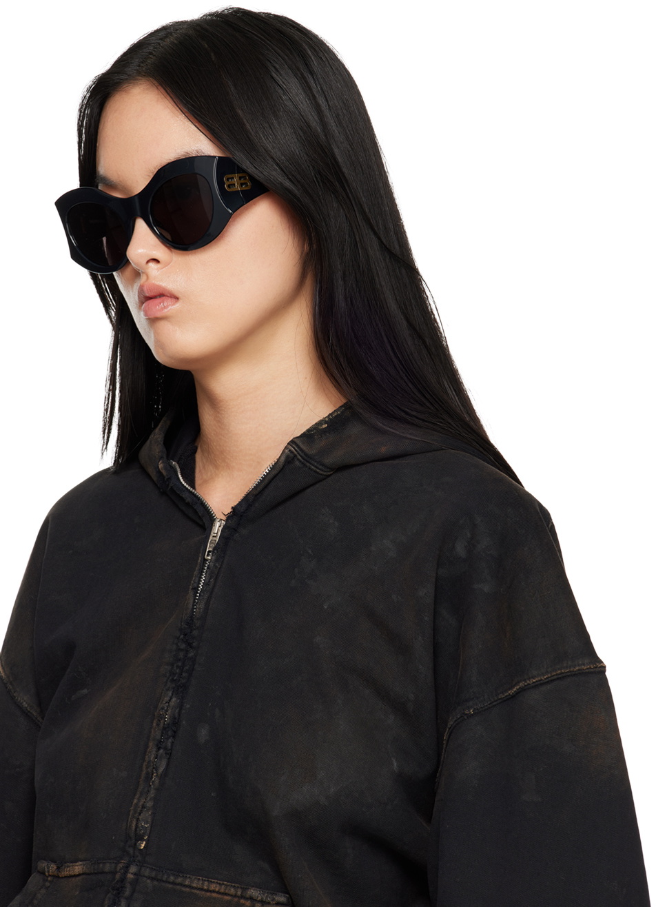 Balenciaga Black Hourglass Sunglasses Balenciaga