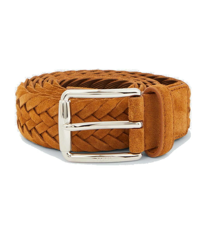 Photo: Tod's Braided suede belt