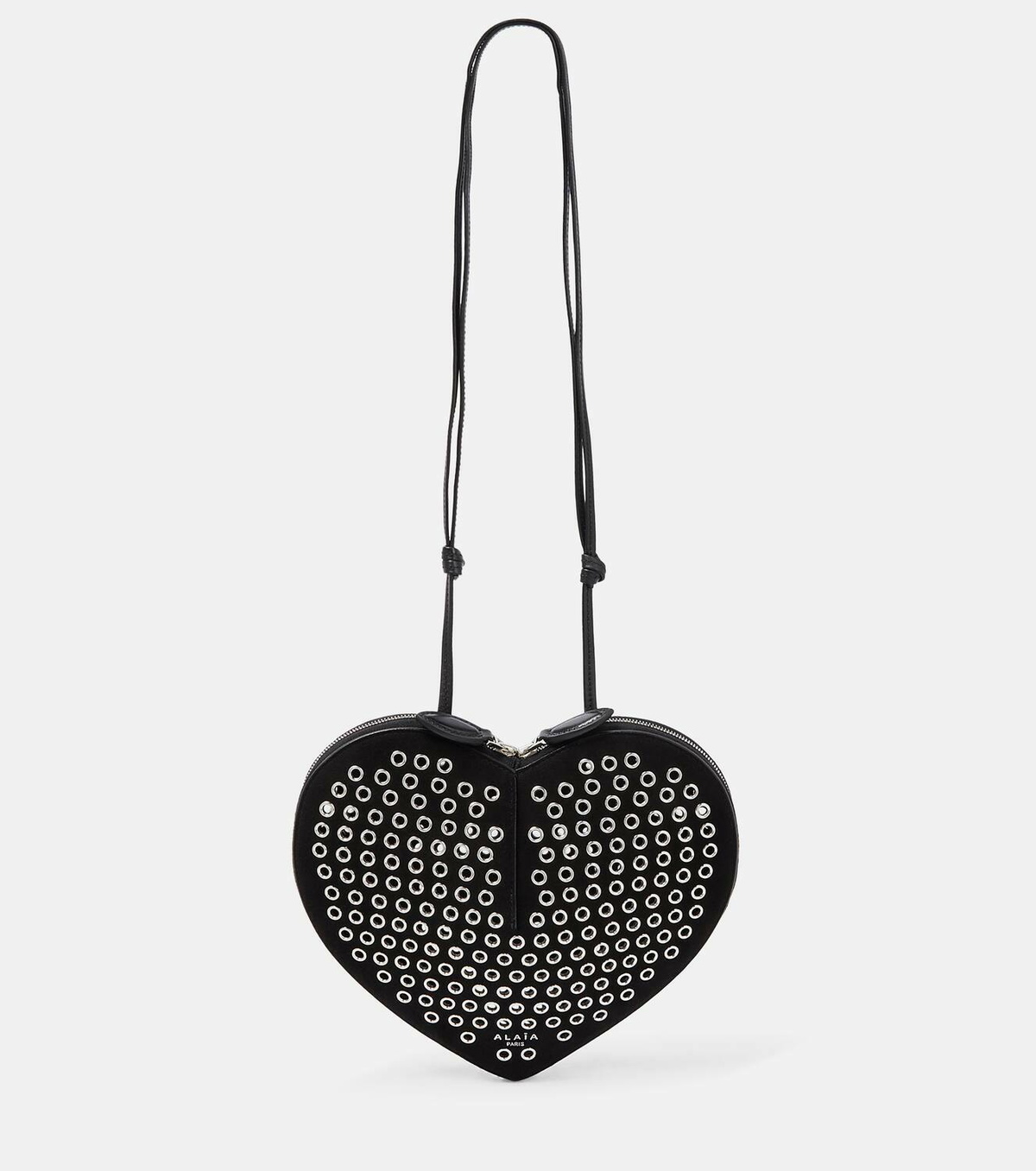 Alaïa Le Cœur studded leather shoulder bag