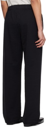 JACQUEMUS Black 'The Rond Carré' Sweatpants