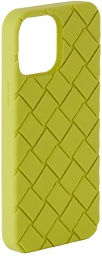 Bottega Veneta Green Interccio iPhone 13 Pro Max Case