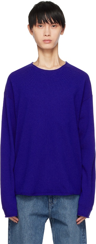 Photo: Guest in Residence Blue Oversized Sweater