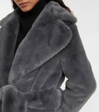 Proenza Schouler - White Label belted faux fur coat