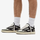 Represent Men's Reptor Low Sneakers in Sage/Black/White
