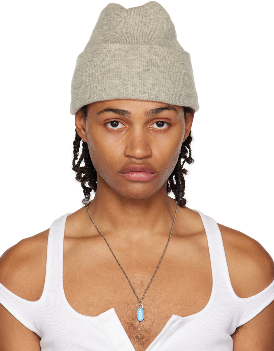 K.NGSLEY Gray BB Beanie
