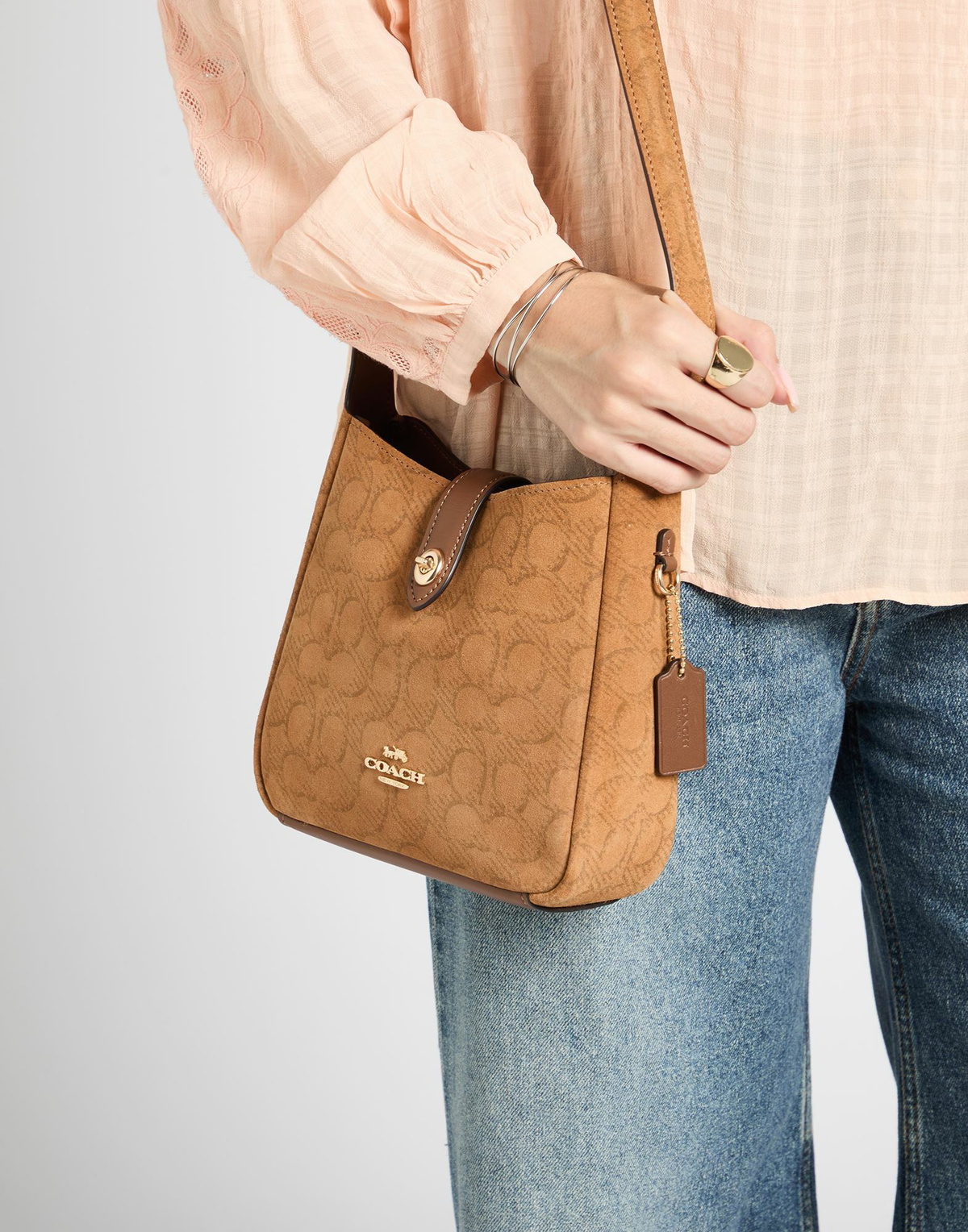 Coach Womens Cross-body bag Camel