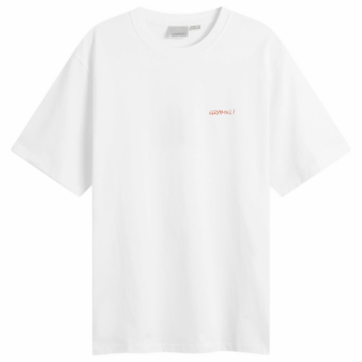 Photo: Gramicci Men's Ice Sculpture T-Shirt in White