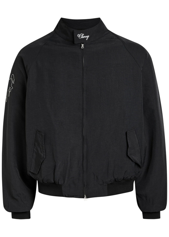 Photo: Cherry Los Angeles Championship Embroidered Shell Jacket Black