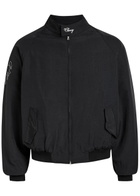 Cherry Los Angeles Championship Embroidered Shell Jacket Black