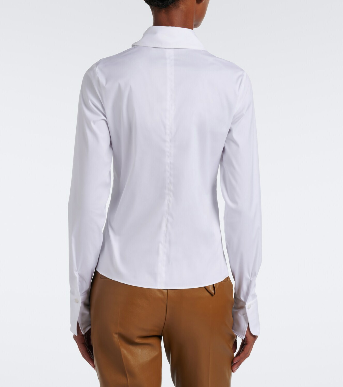 Dorothee Schumacher Cotton-blend poplin shirt