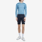 Rapha Men's Pro Team Long Sleeve Jersey in Dusted Blue/Jewelled Blue