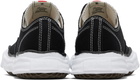 Maison MIHARA YASUHIRO Black Peterson OG Sole Canvas Low-Top Sneakers