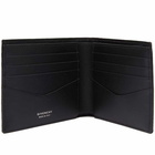 Givenchy Men's Embossed Logo Billfold Wallet in Black