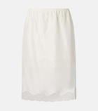 Dorothee Schumacher Playful Volumes silk midi skirt