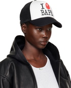 BAPE White & Black 'I Love Bape' Mesh Cap