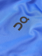 ON - Logo-Print Recycled-Mesh Tank Top - Blue