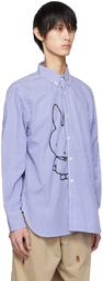 Pop Trading Company Blue Check Shirt