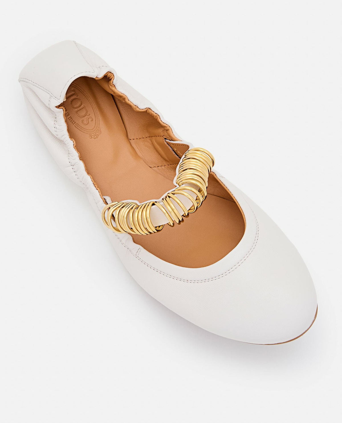 Tod's Leather Ballerina Tod's