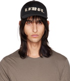 Rick Owens Drkshdw Black Embroidered Cap