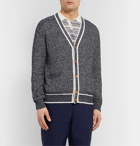 Missoni - Mélange Cotton Cardigan - Blue