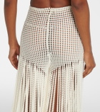 Alaïa Trompe l’œil wide-leg pants