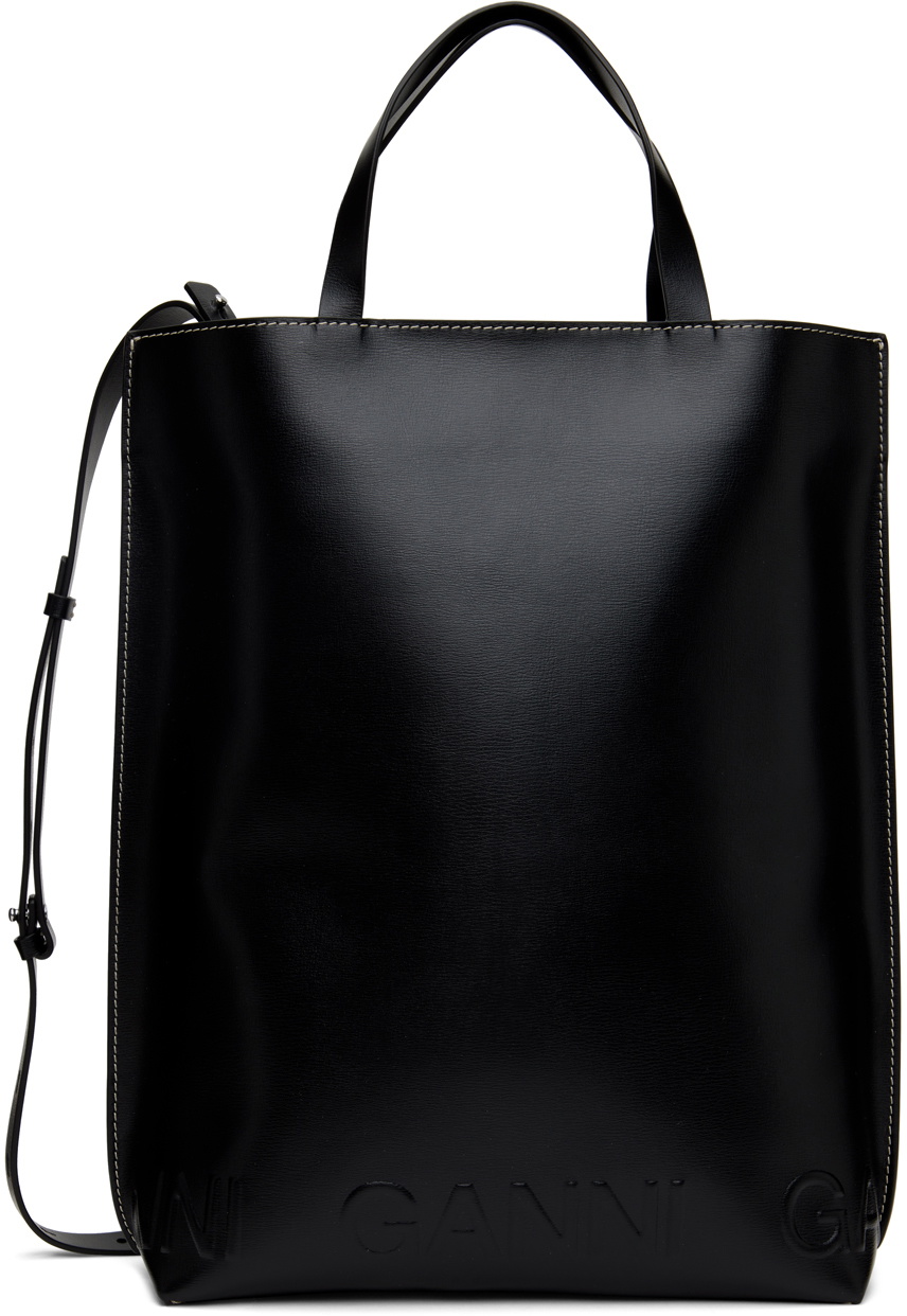 GANNI Black Medium Tote GANNI