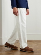 Polo Ralph Lauren - Jett Oiled-Leather Penny Loafers - Brown