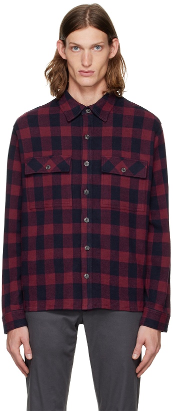 Photo: Vince Red Checked Shirt