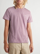 A.P.C. - Logo-Print Cotton-Jersey T-Shirt - Purple