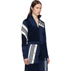 adidas Originals by Danielle Cathari Blue Deconstructed Track Jacket