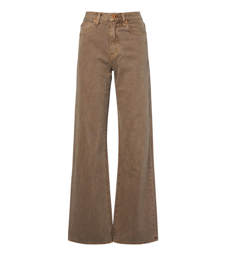 Photo: Slvrlake Grace wide-leg jeans