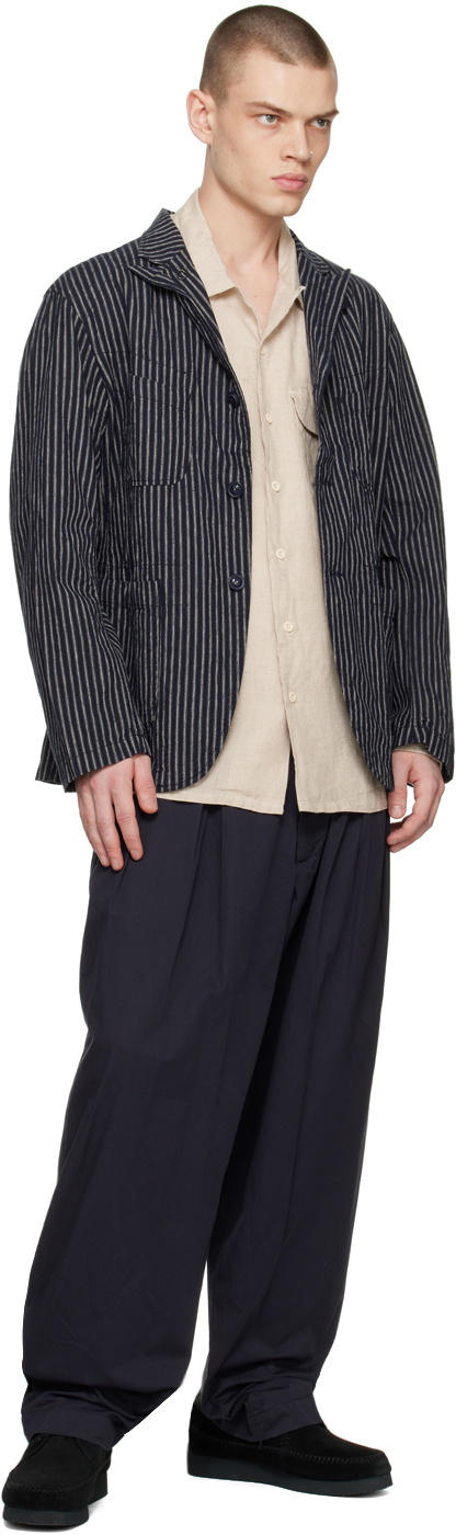 Gray Bedford Blazer by Engineered Garments on Sale